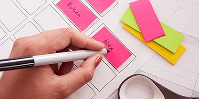 Write the names of your students on each Post-it® Page Marker