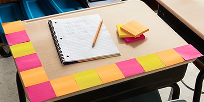 Have students use Post-it® Notes to measure