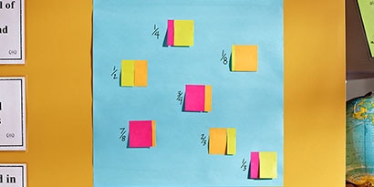 Now, hang the sheets from the Post-it® Big Pads around the room to create a gallery for the students to explore.