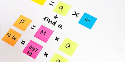 Find a flat surface, or use Post-it® Dry Erase Surface